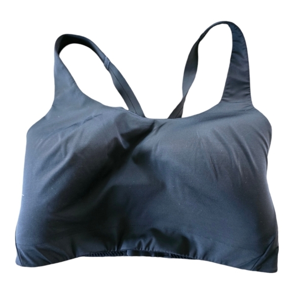 Athleta Sports Bra Womens 34DD Black High Support Intensity Workout Athletic - Picture 1 of 8